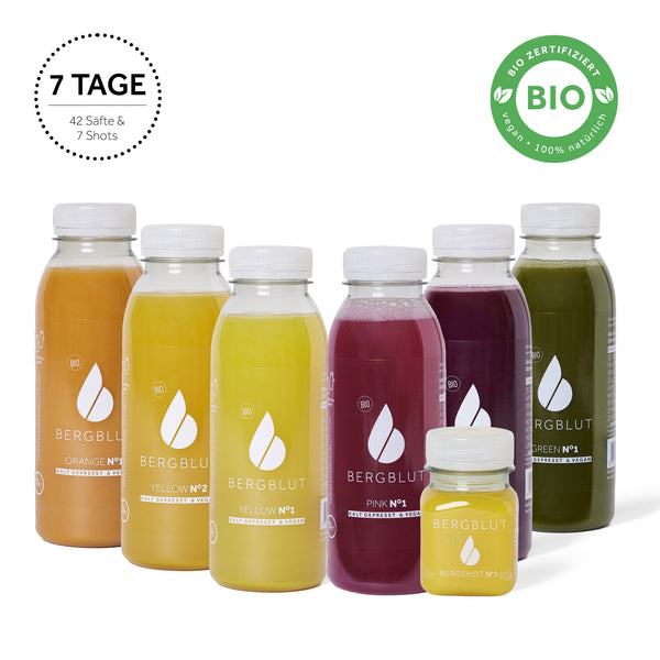 7-day organic juice cleanse