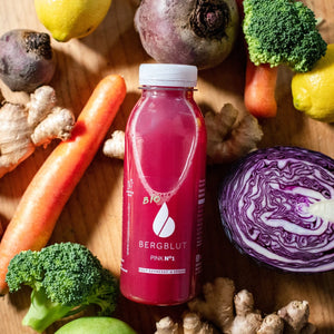 Kaltgepresster BIO Saft Pink N°1 mit frischer Pink Grapefruit