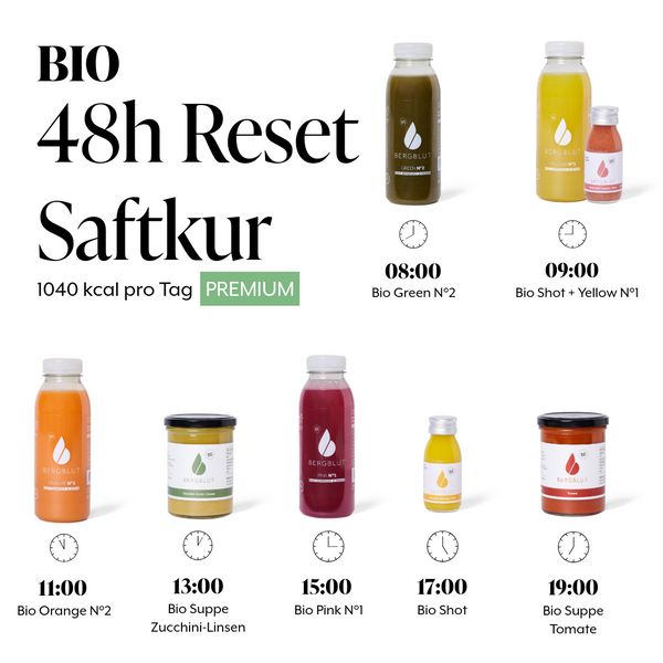 48h Juice Cleanse Reset Premium