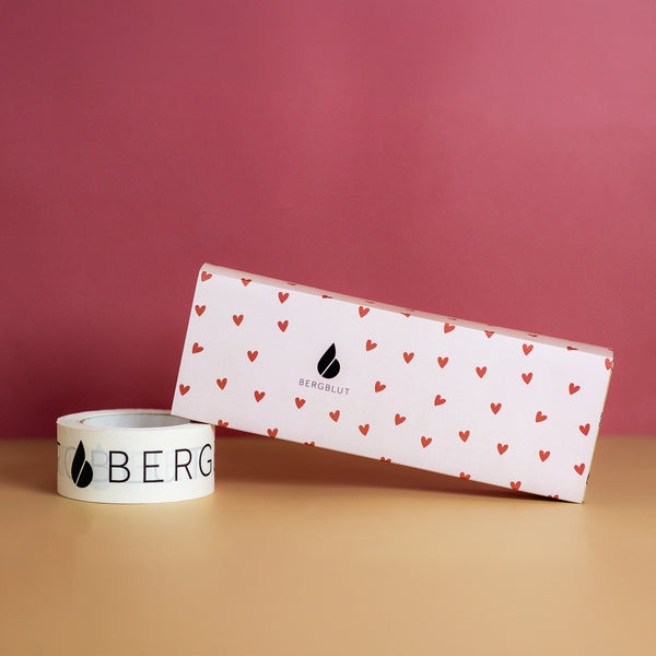 Bio Bergshot Geschenkbox Muttertag - Herzliches Ingwer Geschenk zum Muttertag als 7er Set