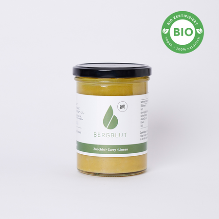 BIO Zucchini Linsen Suppe image
