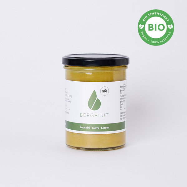 ORGANIC Zucchini Lentil Soup