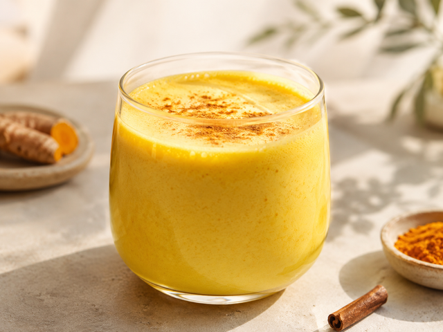 Goldene Milch — Rezept mit BIO Ingwerkonzentrat mit Kurkuma