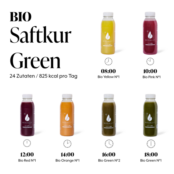 3 Tage Bio Saftkur Green