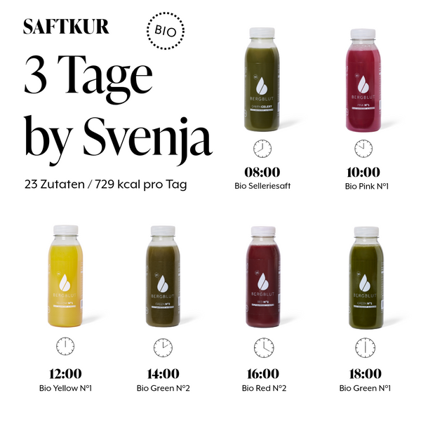 3 Tage Feel Good Saftkur by Svenja Ostwald (Bio)